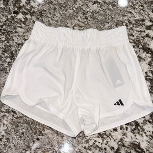 adidas Women's Athletic Running Shorts-  Pacer Short/ Regular Fit High Rise